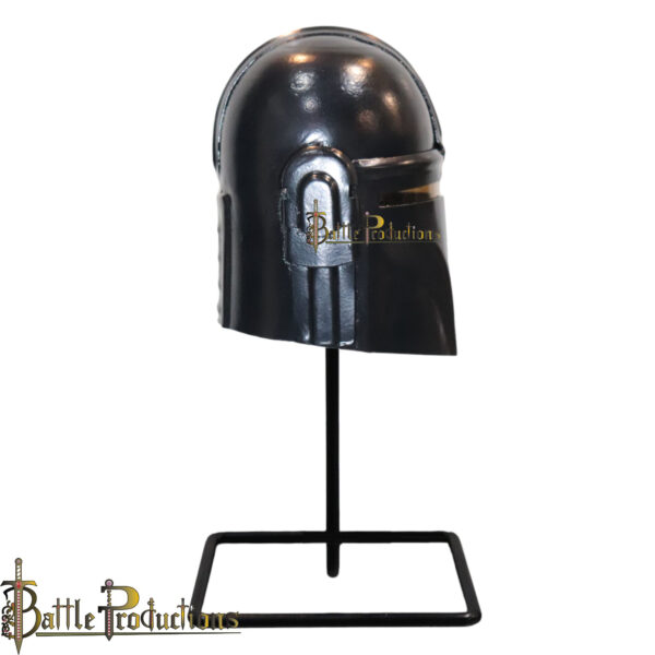 Mini Mandalorian Helmet (Black) - Image 4