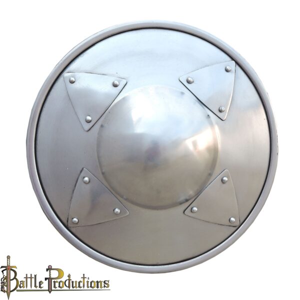 Medieval Steel Buckler Shield