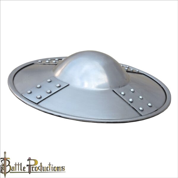 Medieval Knight Buckler with 4 Plates - Image 3