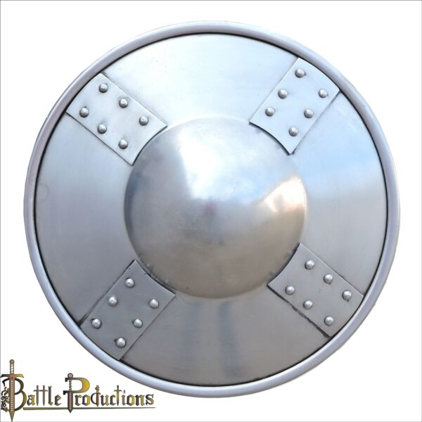 Medieval Knight Buckler with 4 Plates