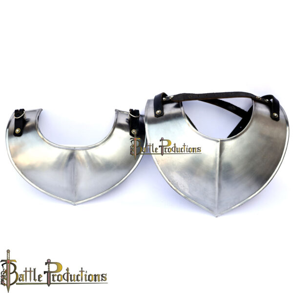 Medieval Knight Steel Gorget (BPGT2515) - Image 7