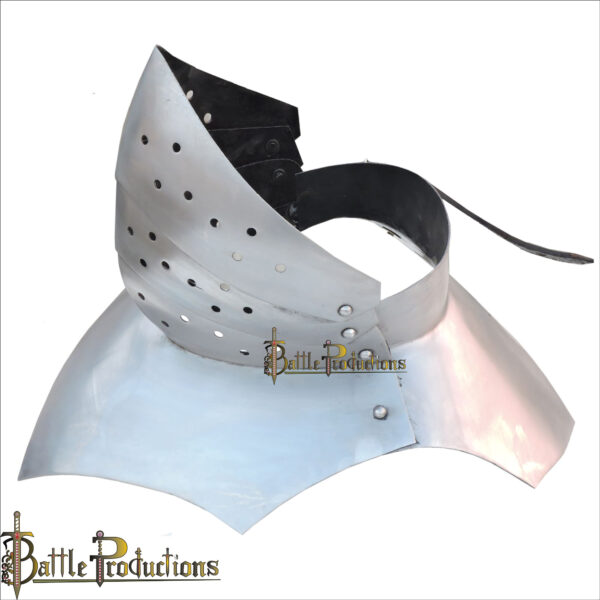 Medieval Gothic Gorget with Bevor (BPGT2524) - Image 3