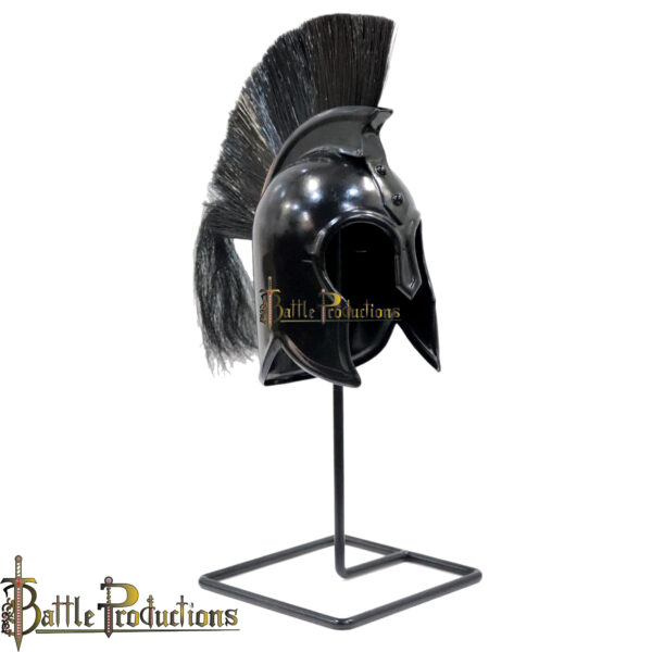 Mini Greek Trojan Helmet (Black)