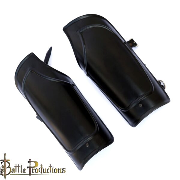 Medieval Renaissance Bracers (Blackened) (BPBS2713)