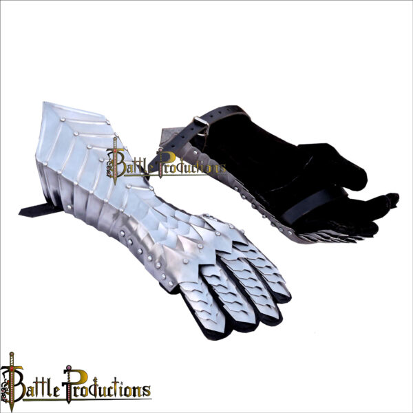 Medieval Knight Gothic Gauntlets (BPGS2423) - Image 5