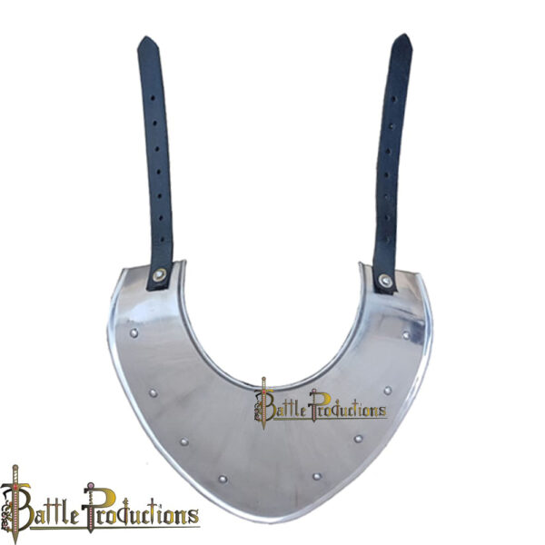 Medieval Steel Gorget (BPGT2518) - Image 2