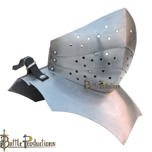 Medieval Gothic Gorget with Bevor (BPGT2524)