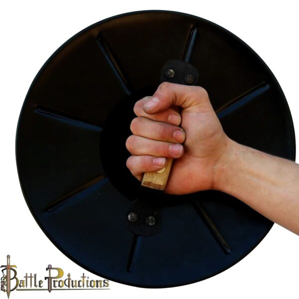 Medieval Archers Fluted Buckler Shield - Image 3