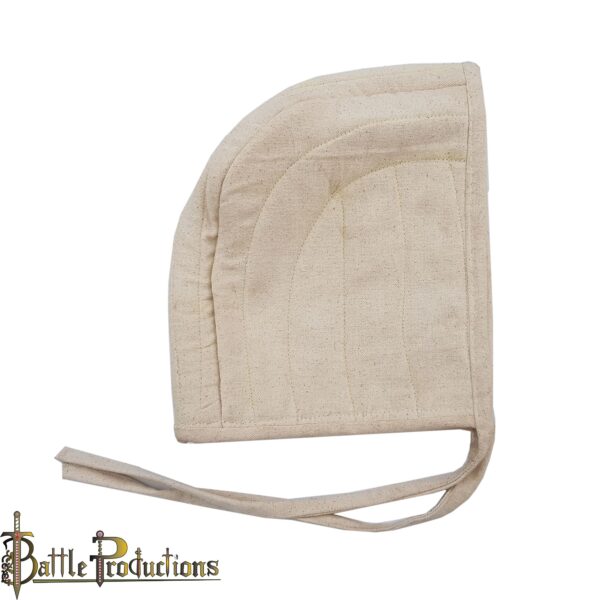 Medieval Cotton Padded Arming Cap - Image 2