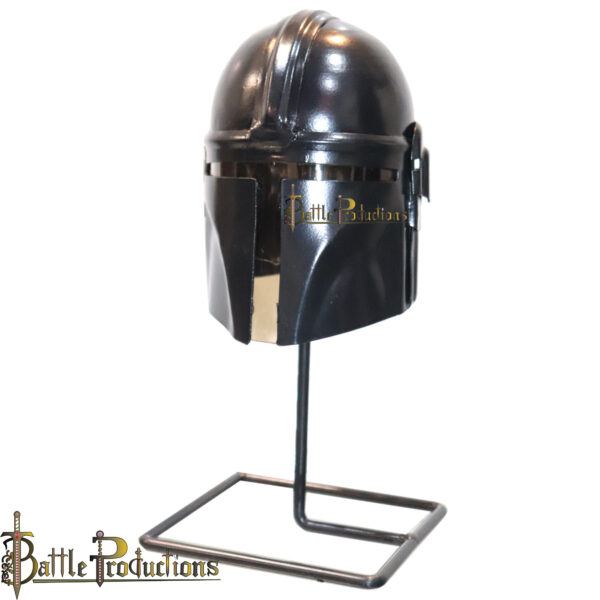 Mini Mandalorian Helmet (Black) - Image 3