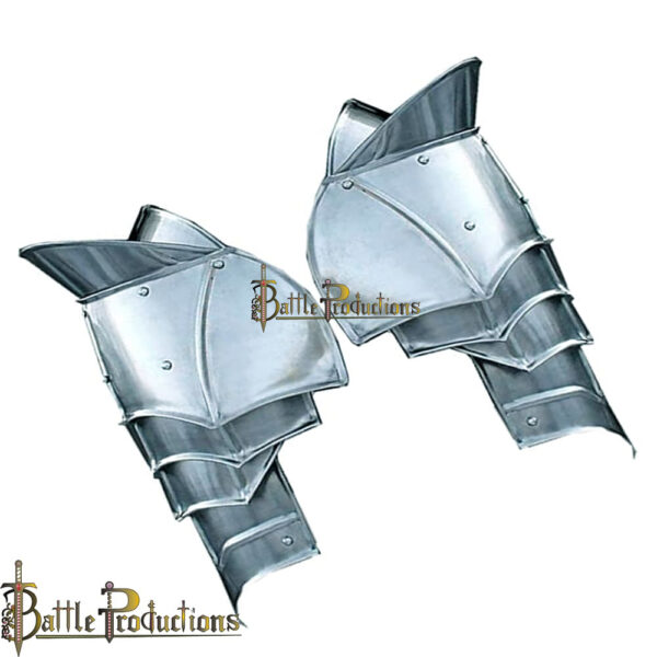 Medieval Warrior Steel Pauldrons (BPPN2620)