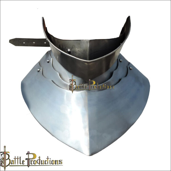 Medieval Gothic Gorget with Bevor (BPGT2522) - Image 5