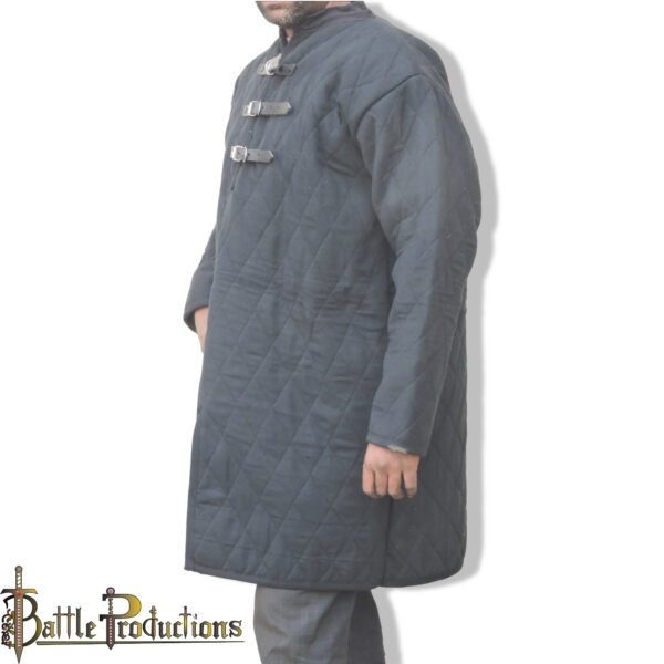 Medieval Full Sleeves Long Gambeson - Image 2