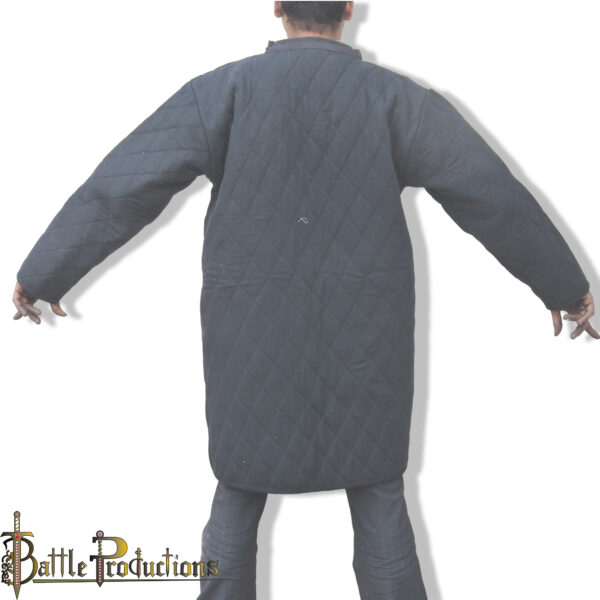 Medieval Full Sleeves Long Gambeson - Image 3