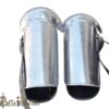 Medieval Round Greaves with Knee Cops (BPLG2817) - Image 2