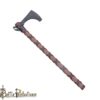 Medieval Fully Functional Viking Dotted Head Axe - Image 3