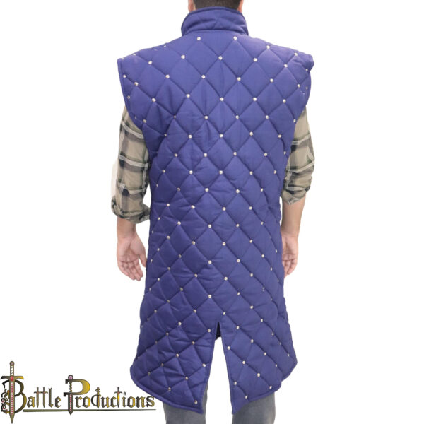 Medieval Gambeson Full-Length Padded Armor Jacket - Image 6