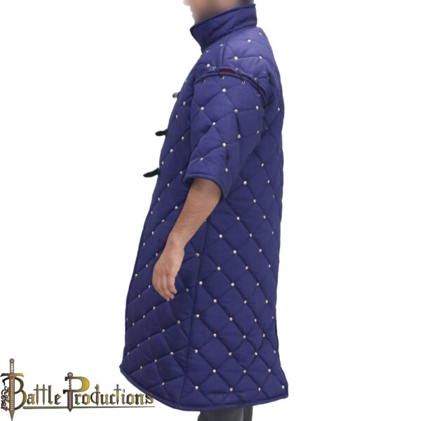 Medieval Gambeson Full-Length Padded Armor Jacket - Image 6