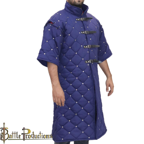 Medieval Gambeson Full-Length Padded Armor Jacket