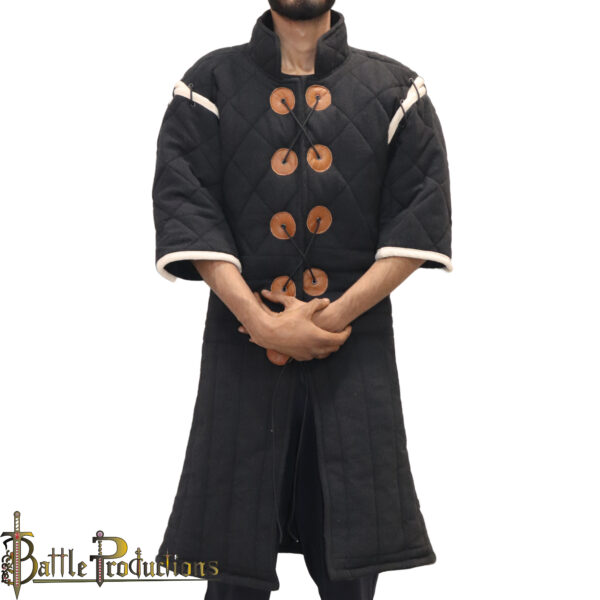 Medieval Gambeson Coat Aketon Jacket - Image 4