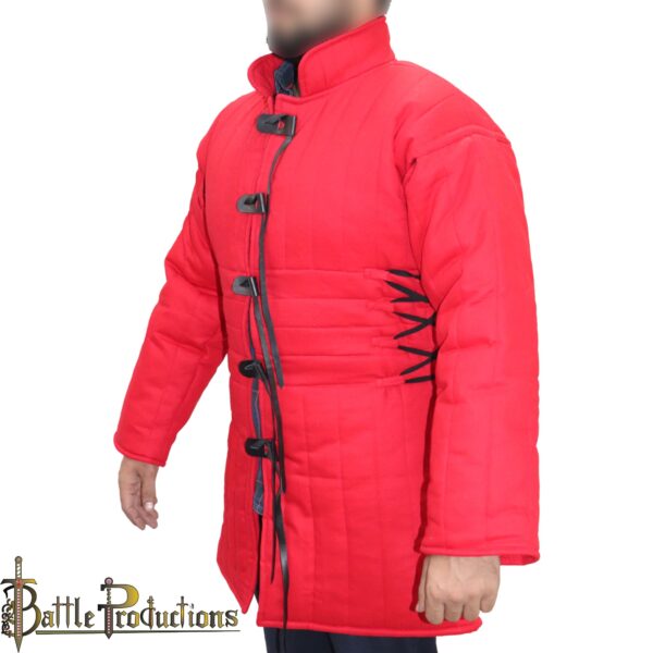 Medieval Full Sleeves Padded Gambeson - Image 4