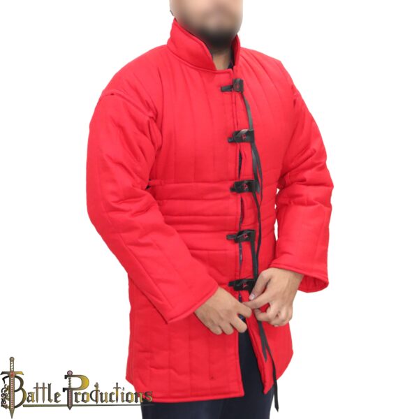 Medieval Full Sleeves Padded Gambeson - Image 3