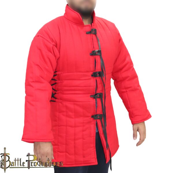 Medieval Full Sleeves Padded Gambeson - Image 2