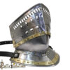 Medieval Knight Burgonet Bevor - Image 3