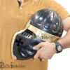 Fantasy Crusader SCA Armor Helmet with Brass Cross (BPHL2384) - Image 7