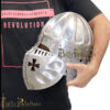 Fantasy Crusader SCA Armor Helmet  (Polished) (BPHL2383) - Image 7
