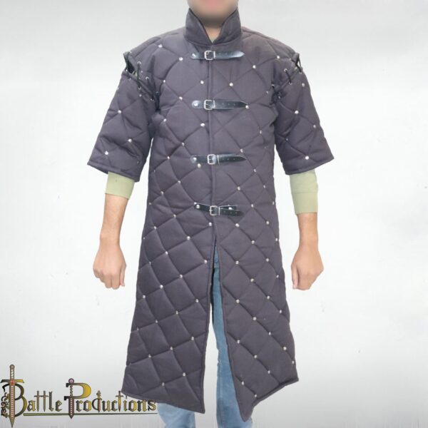 Medieval Gambeson Full-Length Padded Armor Jacket