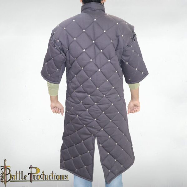 Medieval Gambeson Full-Length Padded Armor Jacket - Image 5