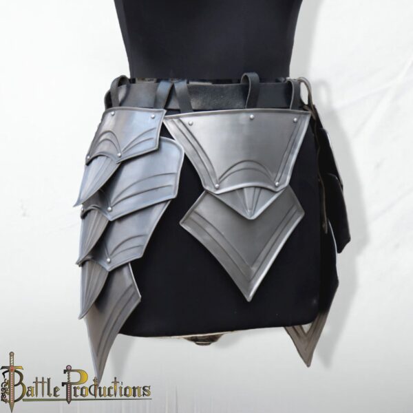 Medieval Steel Tassets – Articulated Thigh Armor