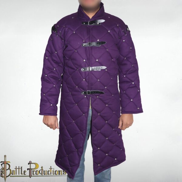 Medieval Full-Sleeves Padded Gambeson - Image 2