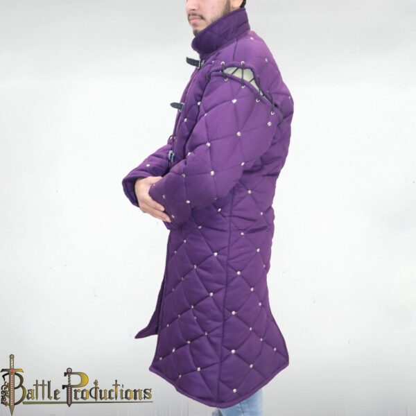 Medieval Full-Sleeves Padded Gambeson - Image 4