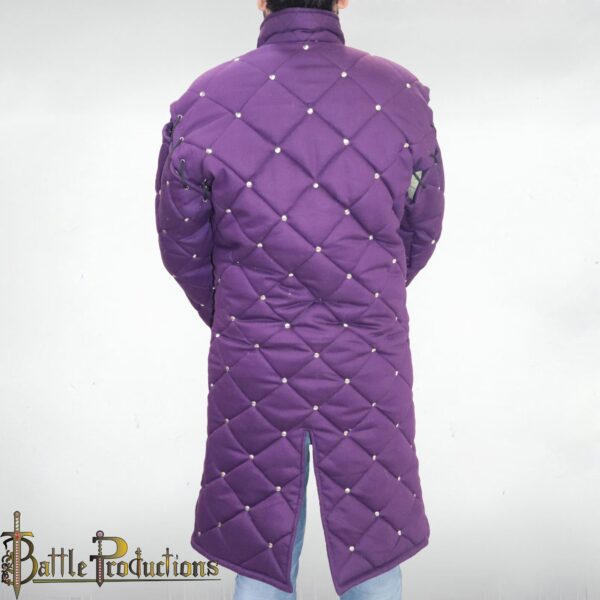 Medieval Full-Sleeves Padded Gambeson - Image 6