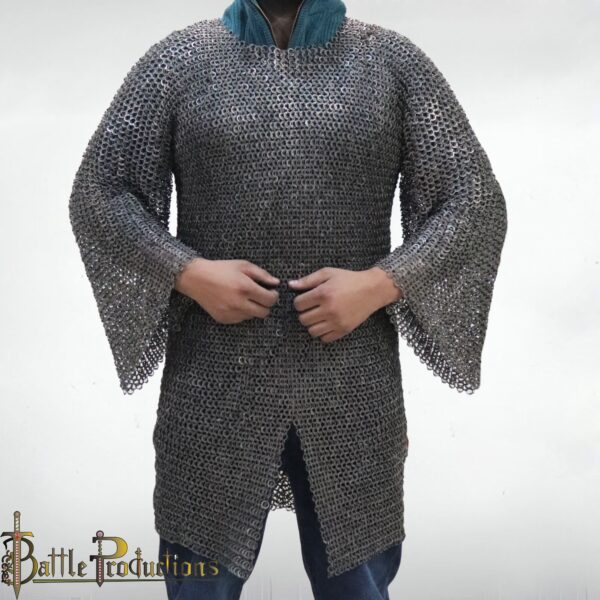 Medieval Full Sleeves Chainmail Hauberk