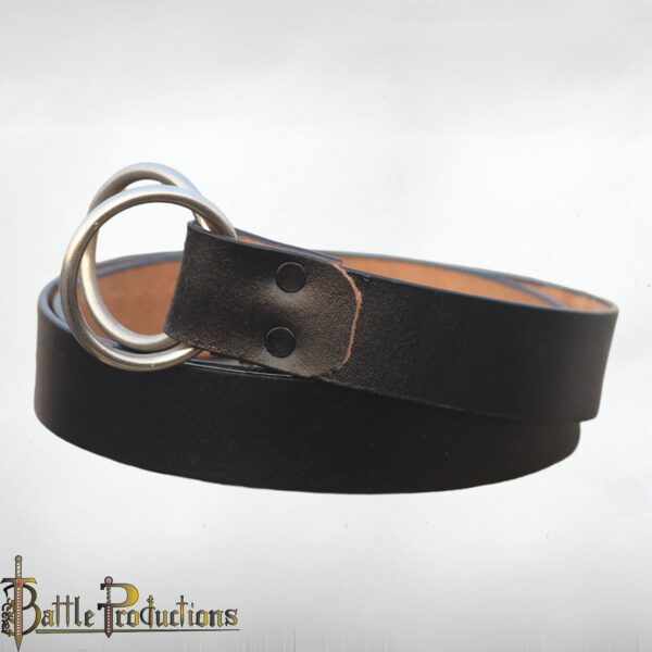 Medieval Leather Belt – Premium Full-Grain Leather for Reenactments, Cosplay - Image 2