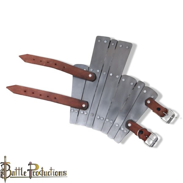 Medieval Viking Splinted Bracers - Image 4