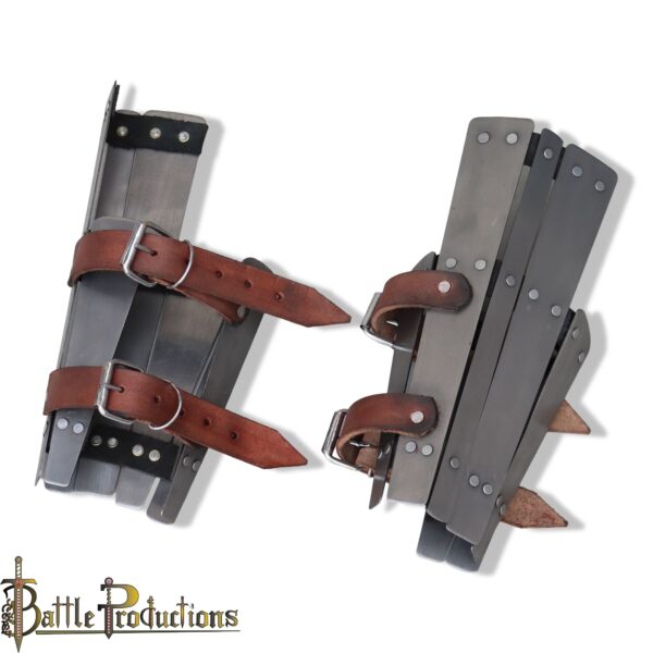 Medieval Viking Splinted Bracers - Image 6