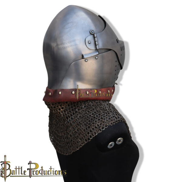 Medieval Armet Helmet - Image 4