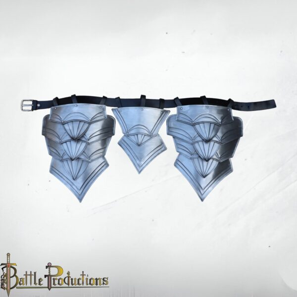 Medieval Steel Tassets – Articulated Thigh Armor - Image 7