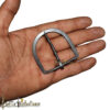 Medieval Style Hand-Forged Iron Buckles – Set of 5 - Image 4