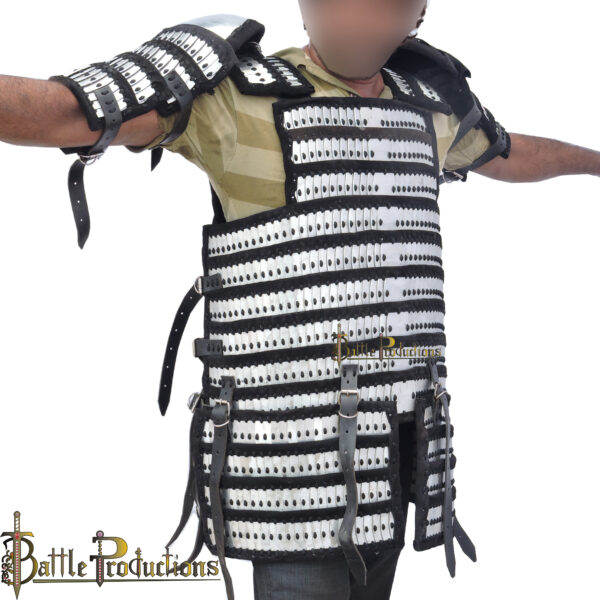 Viking Lamellar Armour for Shoulder and Body Protection - Image 3