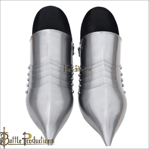 14th Century Knight Sabatons - Image 2