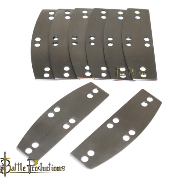 Birka Lamellar Plates – Curved Loose Scales for Viking Armor - Set of 100