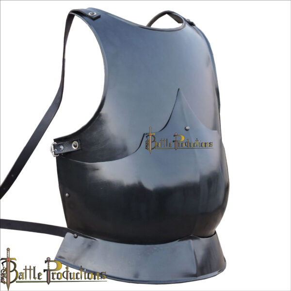 Medieval Gothic Breastplate (Black) (BPBD2908)