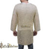 Medieval Round Rings Butted Full Sleeves Chainmail Hauberk - Image 4