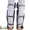 Medieval Antique Greaves with Knee Cops (BPLG2812) - Image 3
