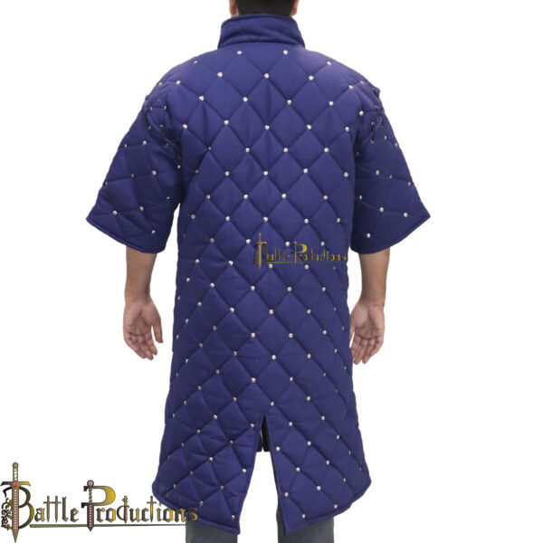 Medieval Gambeson Full-Length Padded Armor Jacket - Image 10